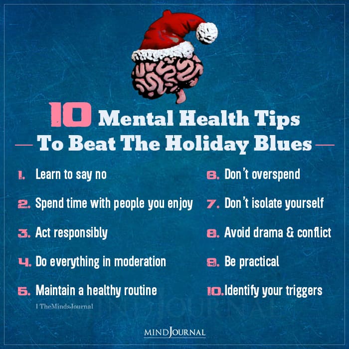 Mental Health Tips To Beat The Holiday Blues
