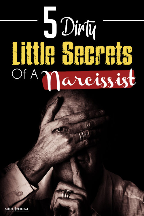 Narcissist Dirty Little Secret pin