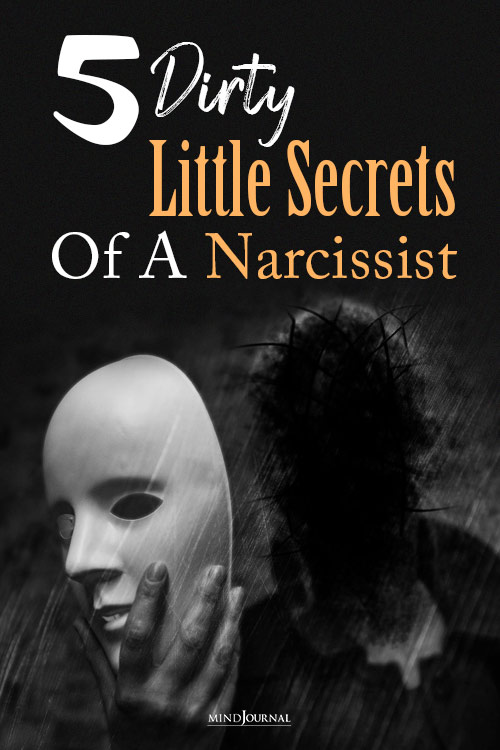 Narcissists Dirty Little Secret pin