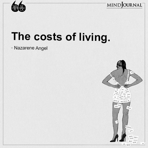 Nazarene Angel The costs of living