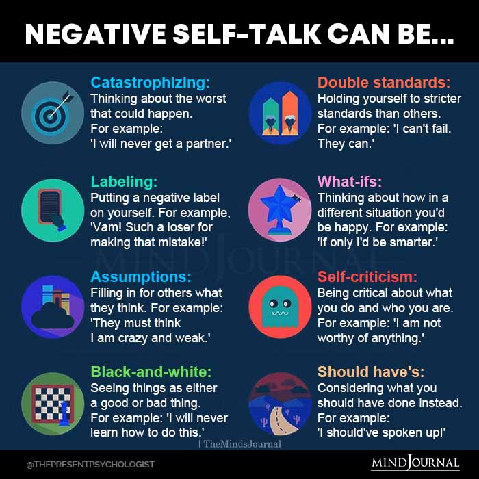Negative Self talk Can Be Catastrophizing And More