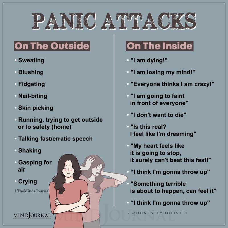 Panic Attacks On The Outside Vs On The Inside