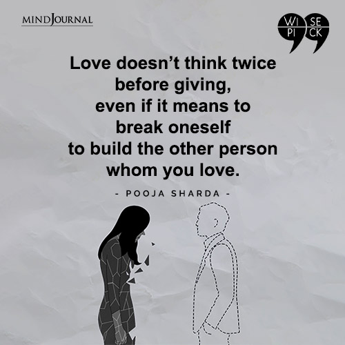 Pooja Sharda Love doesnt think twice