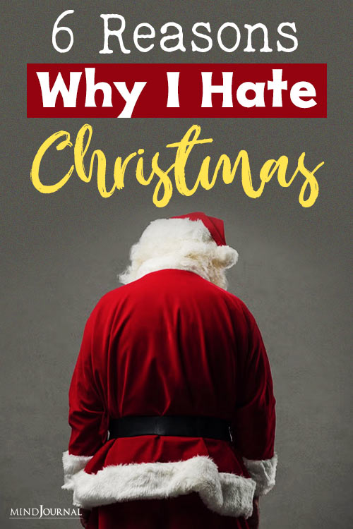 Reasons Why Hate Christmas pin