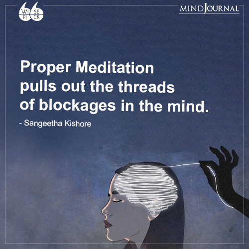Sangeetha Kishore Proper Meditation