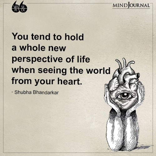 Shubha Bhandarkar You tend to hold