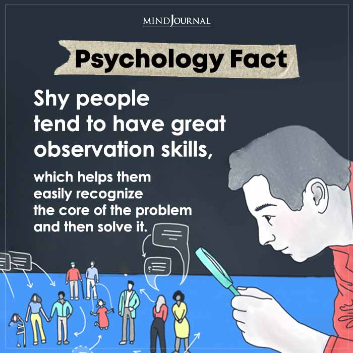 Shy People Tend To Have Great Observational Skills