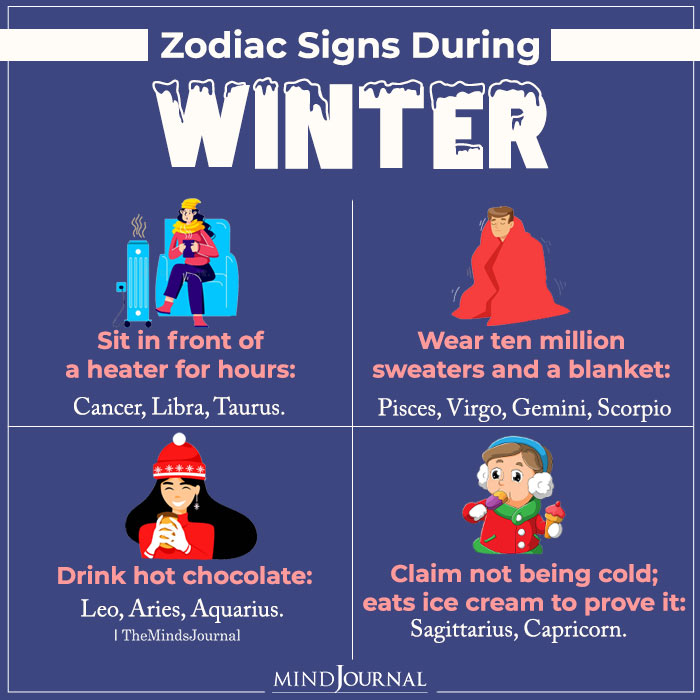 Signs During Winter