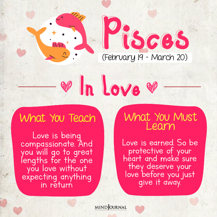 What You Teach Versus What You Must Learn pisces