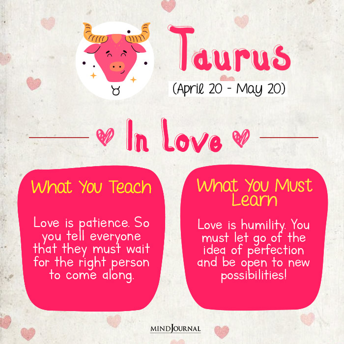 What You Teach Versus What You Must Learn taurus