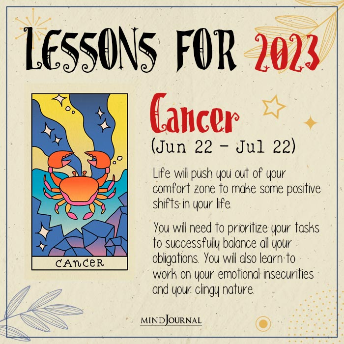 What Zodiac Life Lessons Are In Store For You cancer