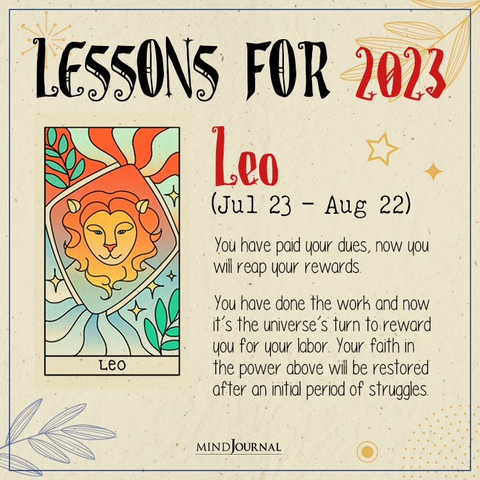 What Zodiac Life Lessons Are In Store For You leo