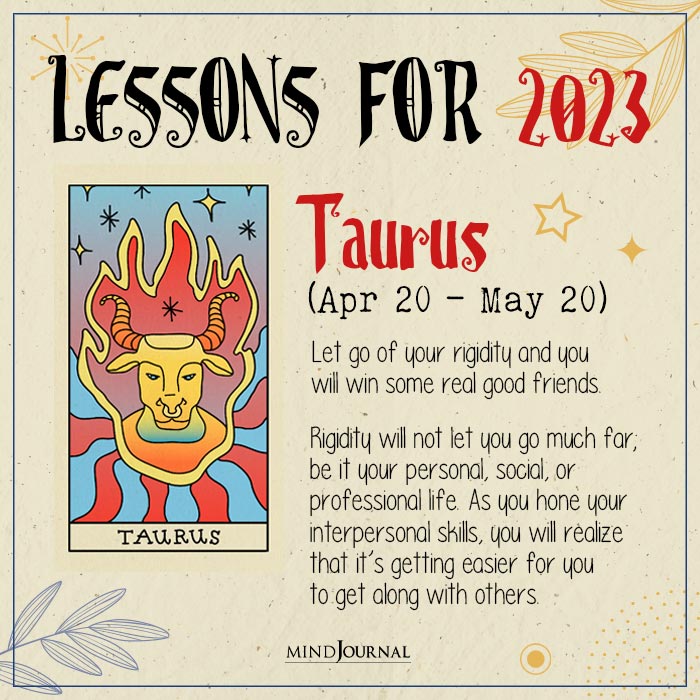 What Zodiac Life Lessons Are In Store For You taurus