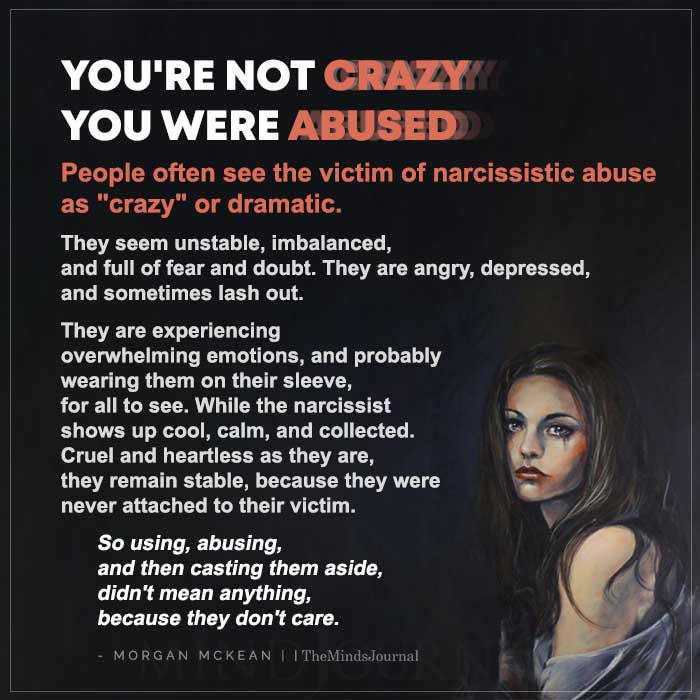 You're Not Crazy You Were Abused.