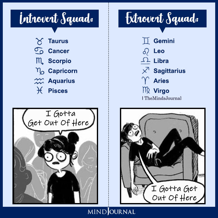 Zodiac Signs As Introverts And Extroverts