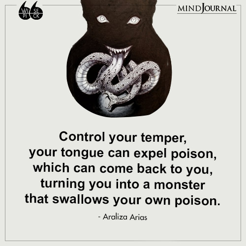 araliza arias control your temper