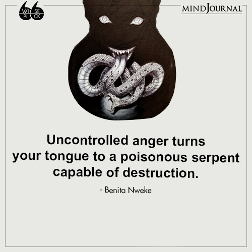 benita nweke uncontrolled anger turns