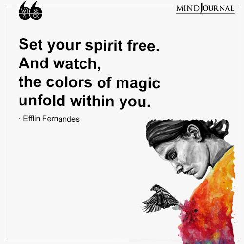 efflin fernandes set your spirit free