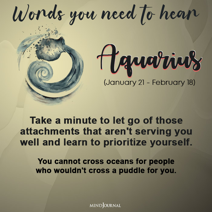 inspirational words aquarius