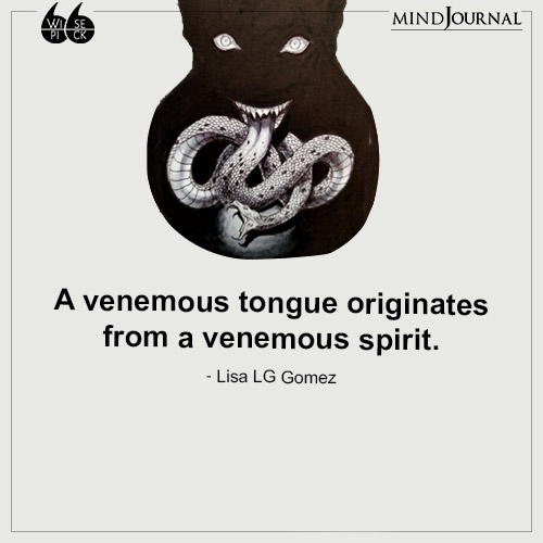 lisa lg gomez a venemous tongue originates