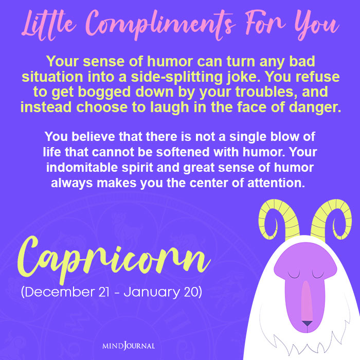 little compliments capricorn