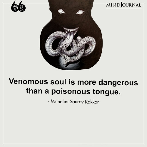 mrinalini saurav kakkar venomous soul is more dangerous