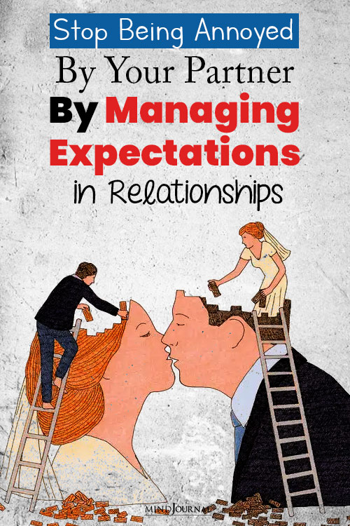 stop being annoyed by your partner by managing expectations in relationships pin