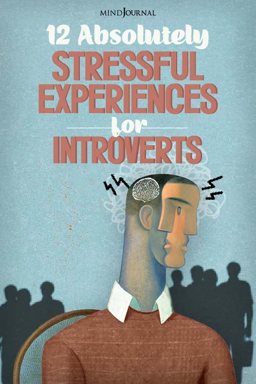 stressful experiences for introverts pin