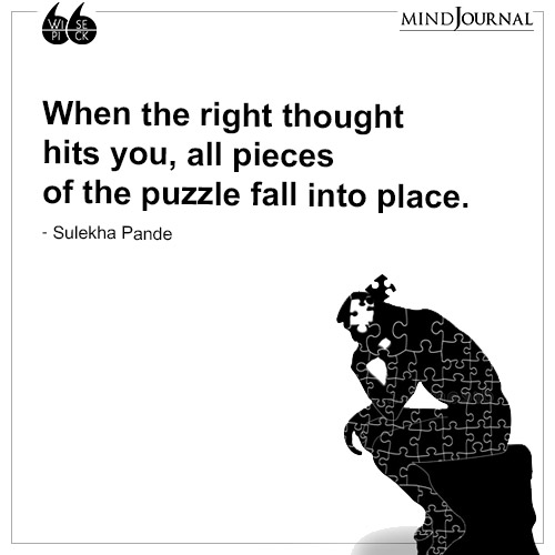 sulekha pande when the right thought