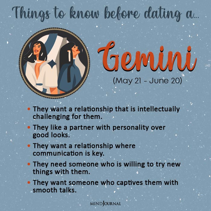 things to know before dating gemini