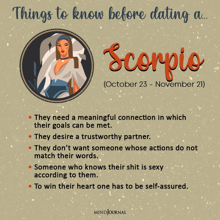 things to know before dating scorpio