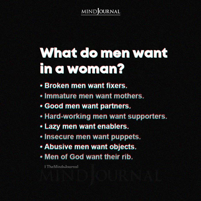 what men want in a woman