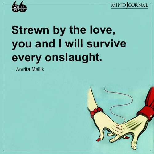 Amrita Mallik Strewn by the love