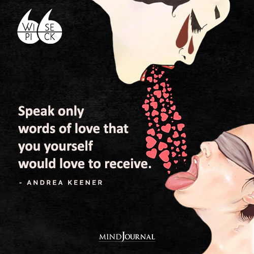 Andrea Keener Speak only words of love