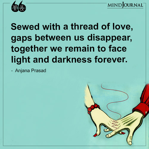Anjana Prasad Sewed with a thread of love