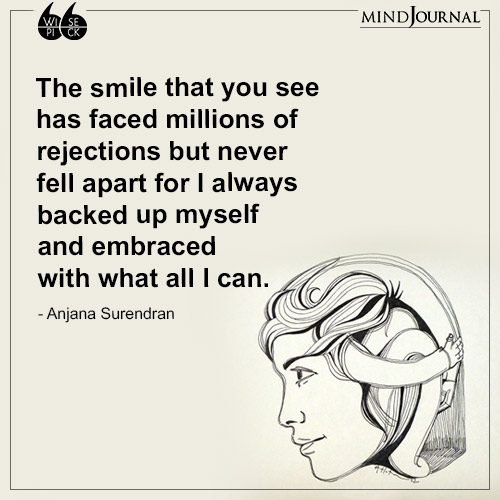 Anjana Surendran The smile that you see
