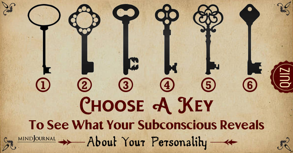 Choose A Key And Discover Your Subconscious Personality: Key Personality Test