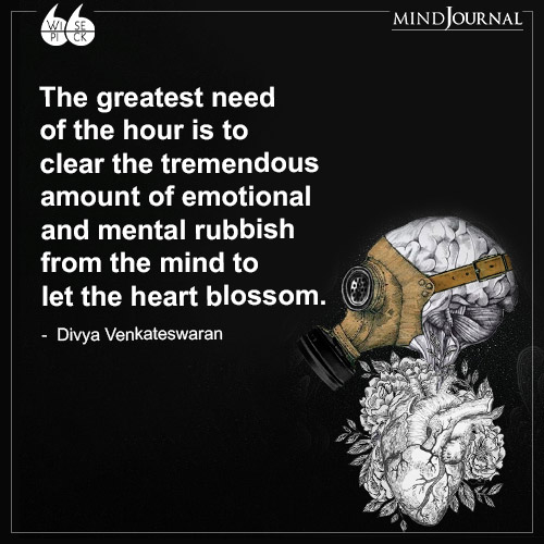 Divya Venkateswaran The greatest need