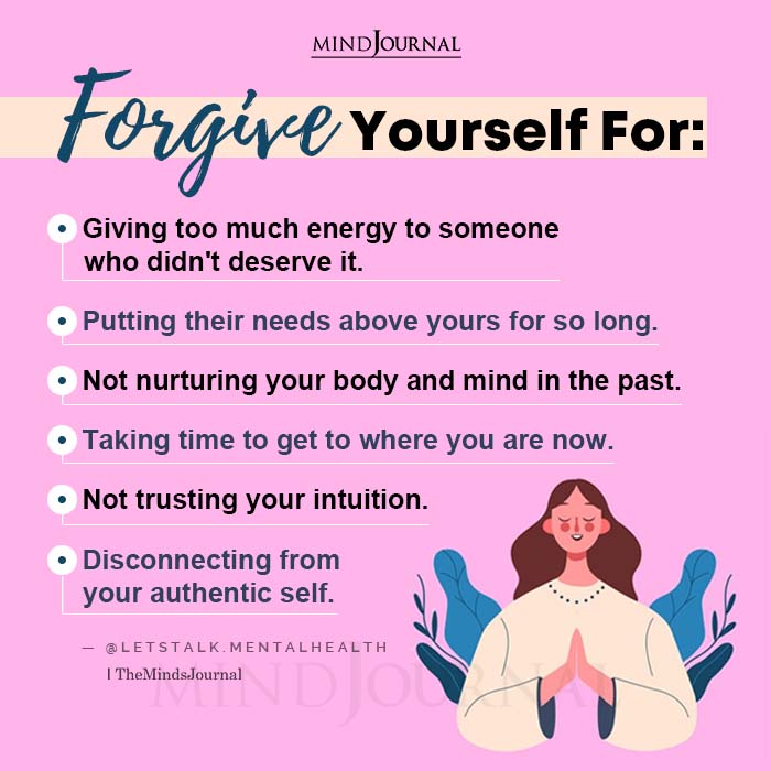 Forgive Yourself For Giving Too Much Energy To Someone