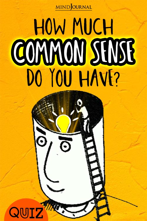How Much Common Sense pin