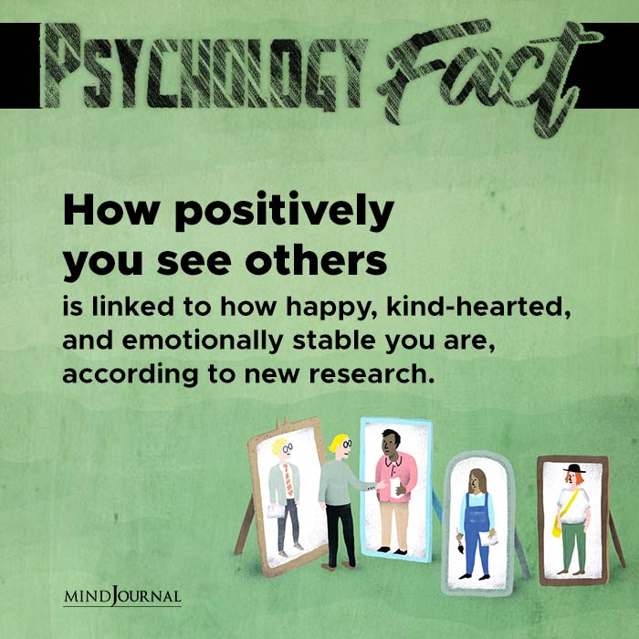 How Positively You See Others Is Linked To How Happy