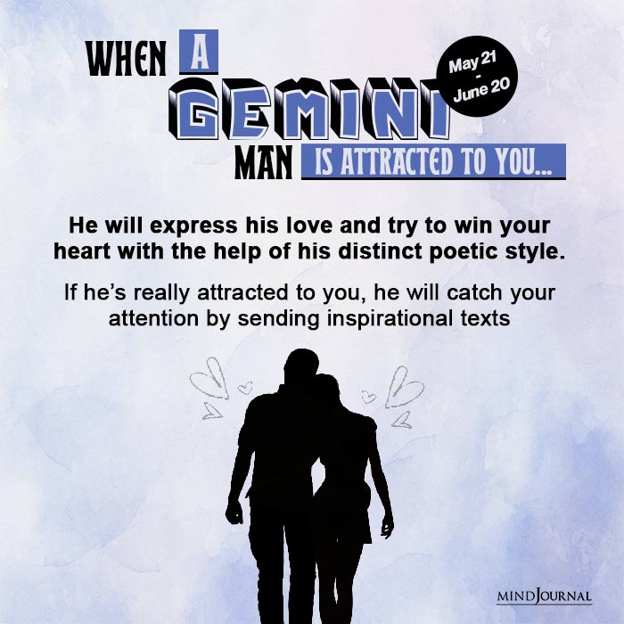 How Tell If Guy Attracted To You Zodiac Sign Gemini