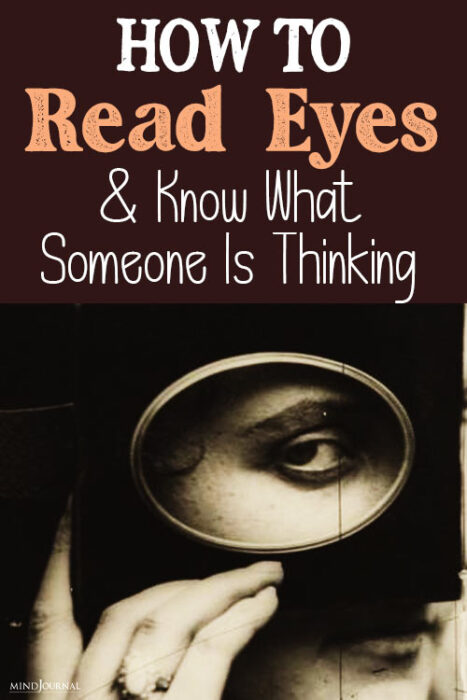 How to Read Eyes know what someone thinking pin