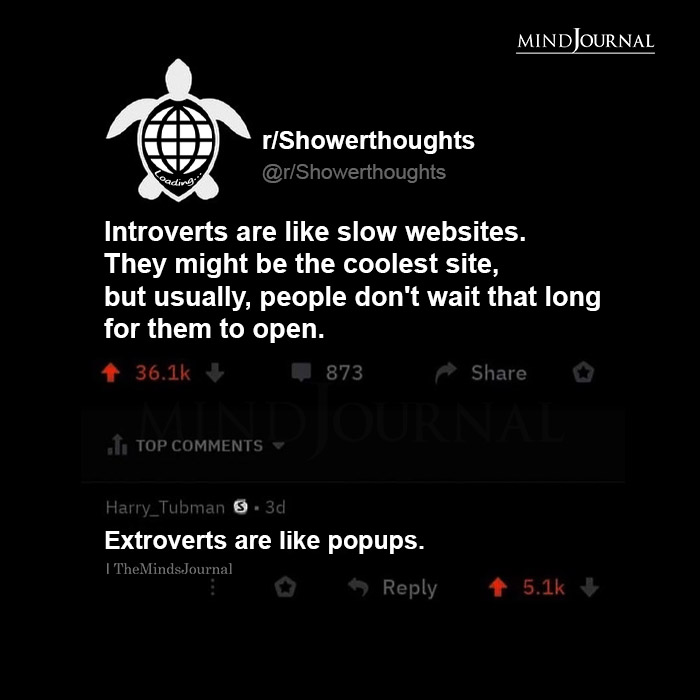 Introverts Are Like Slow Websites