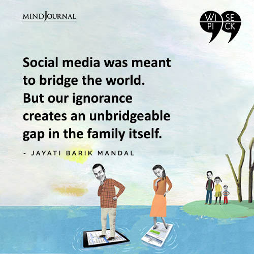 Jayati Barik Mandal Social media was meant to bridge the world