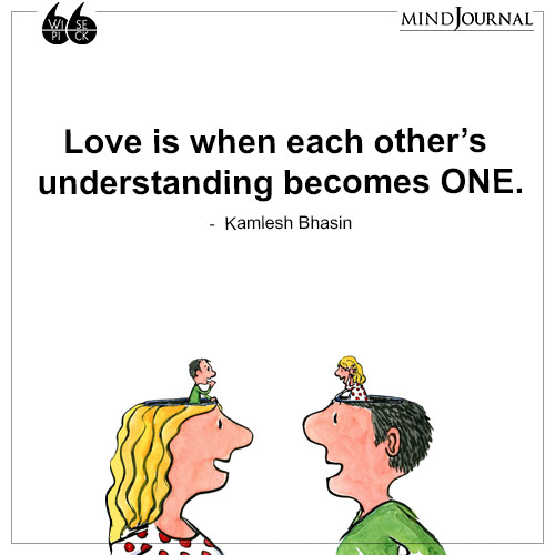 Kamlesh Bhasin Love is when each other