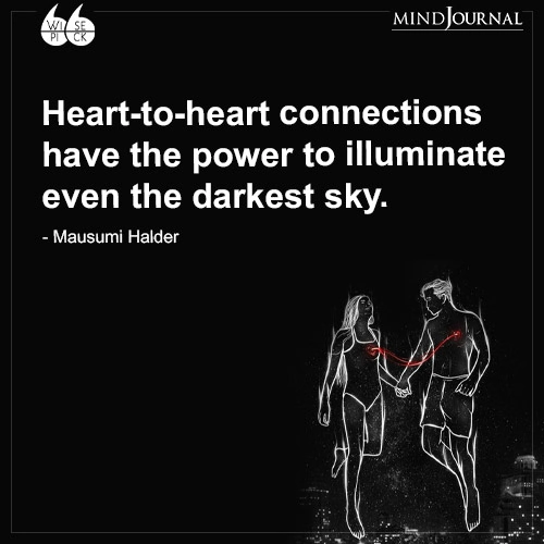 Mausumi Halder Heart to heart connections