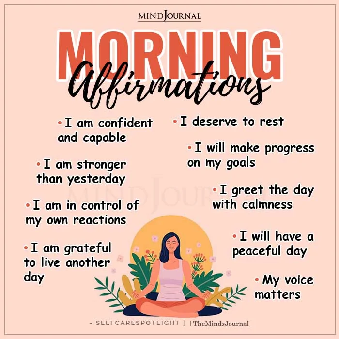 Morning Affirmations My Voice Matters
