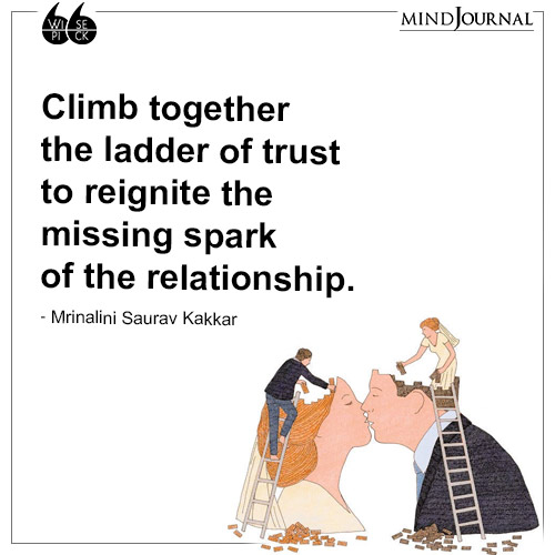 Mrinalini Saurav Kakkar Climb together