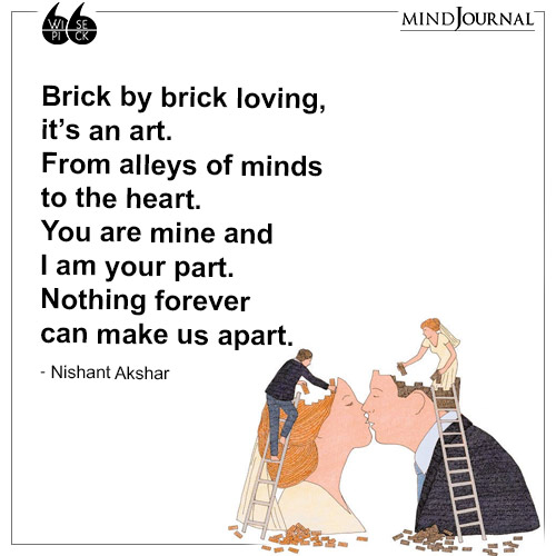Nishant Akshar Brick by brick loving